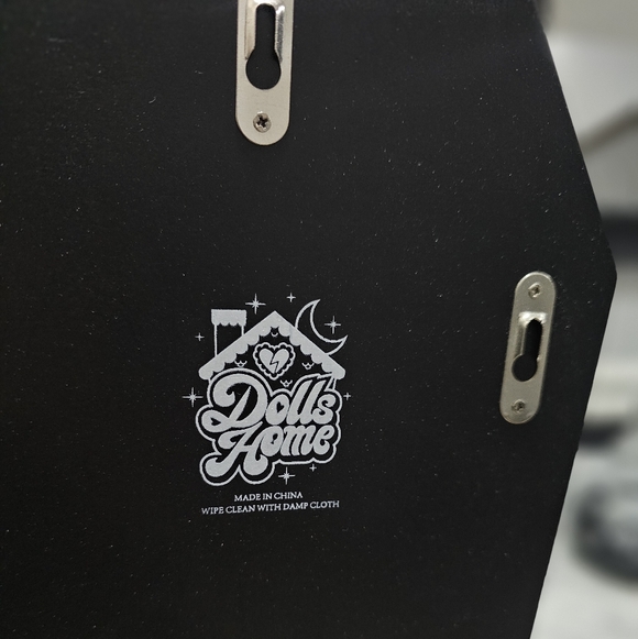 RARE Dolls Kill Home Goth Black Spiderweb Rose Black Eternal Coffin Jewelry Box - Picture 5 of 16